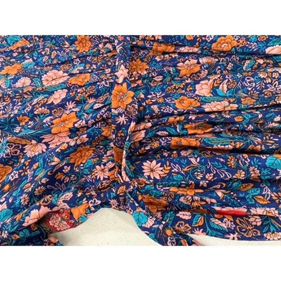 NWT!! "BLOOMCHIC" Summer Bohemian Full Length Flutter Dress SZ 12 Gypsy Fairy - Picture 11 of 13